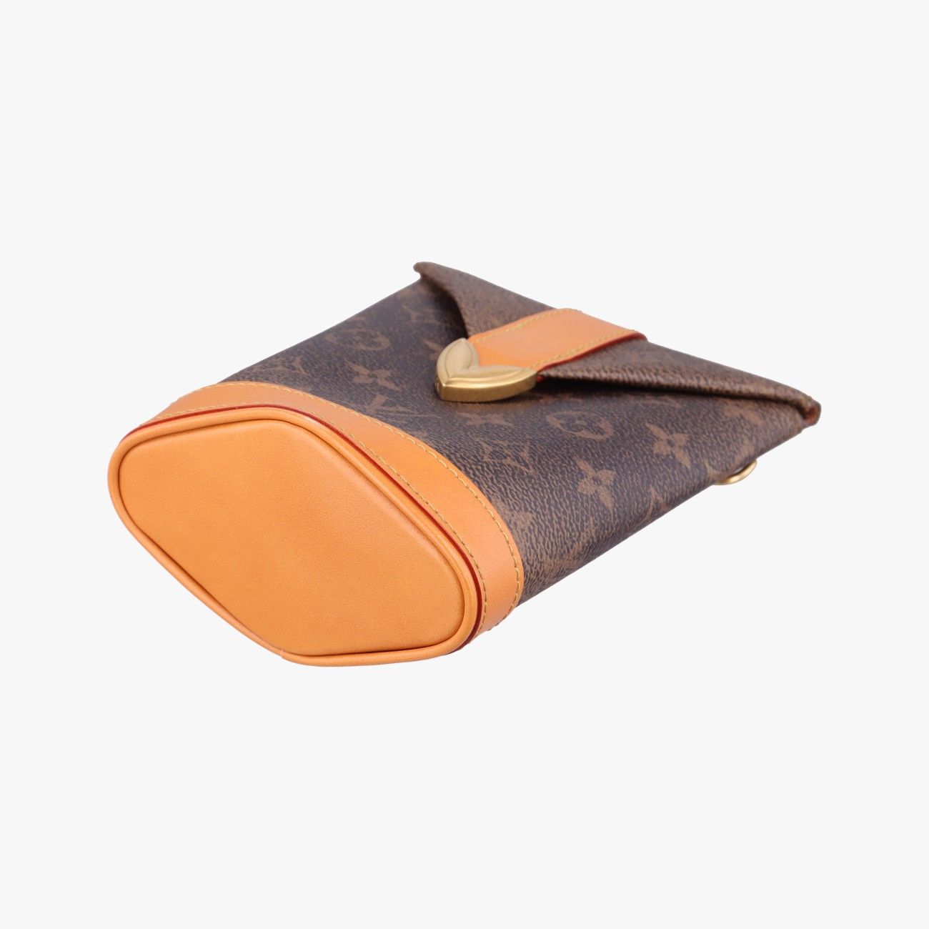 Louis Vuitton Envelope Pouch Monogram Brown Leather — view 4