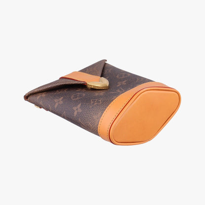 Louis Vuitton Envelope Pouch Monogram Brown Leather — view 5