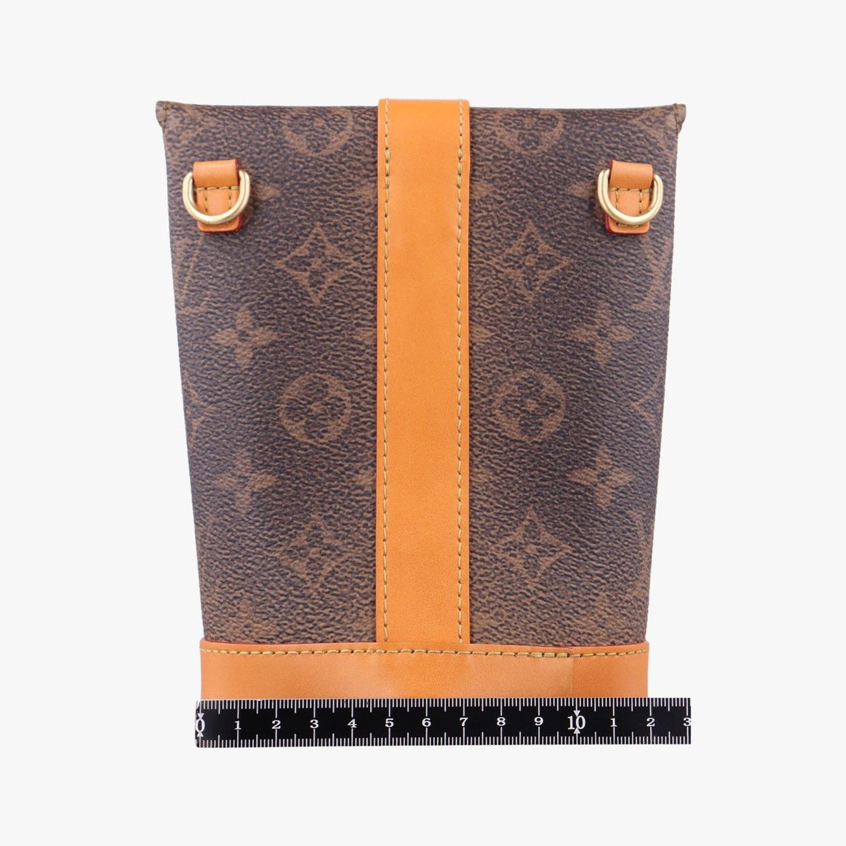 Louis Vuitton Envelope Pouch Monogram Brown Leather — view 2
