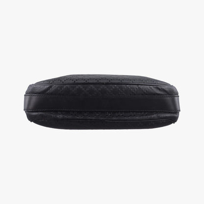Gucci GG Supreme Messenger Black Leather — view 3
