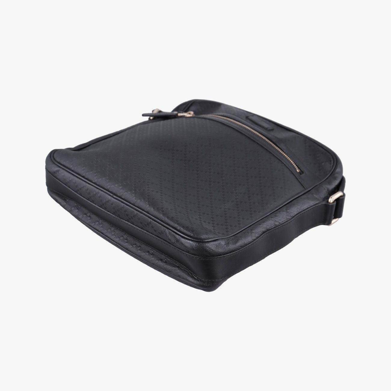 Gucci GG Supreme Messenger Black Leather — view 4