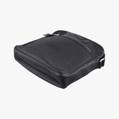 Gucci GG Supreme Messenger Black Leather — view 4