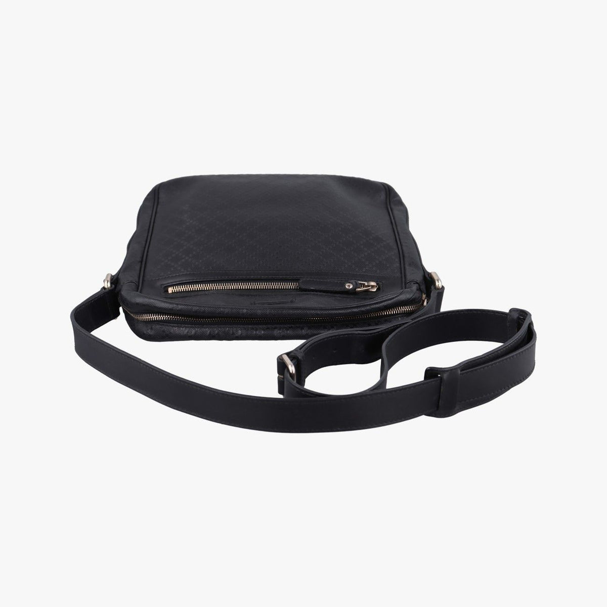 Gucci GG Supreme Messenger Black Leather — view 8