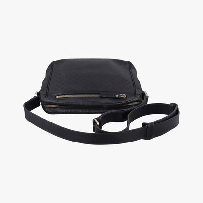 Gucci GG Supreme Messenger Black Leather — view 8