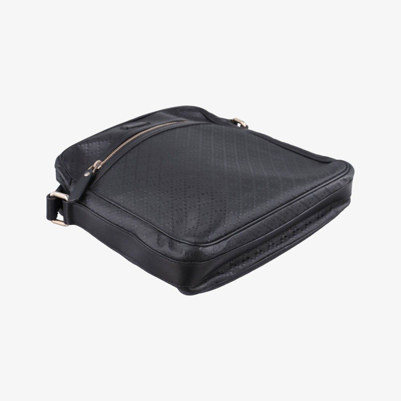 Gucci GG Supreme Messenger Black Leather — view 5