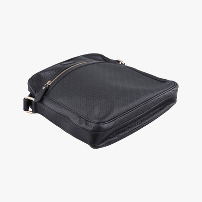 Gucci GG Supreme Messenger Black Leather — view 5