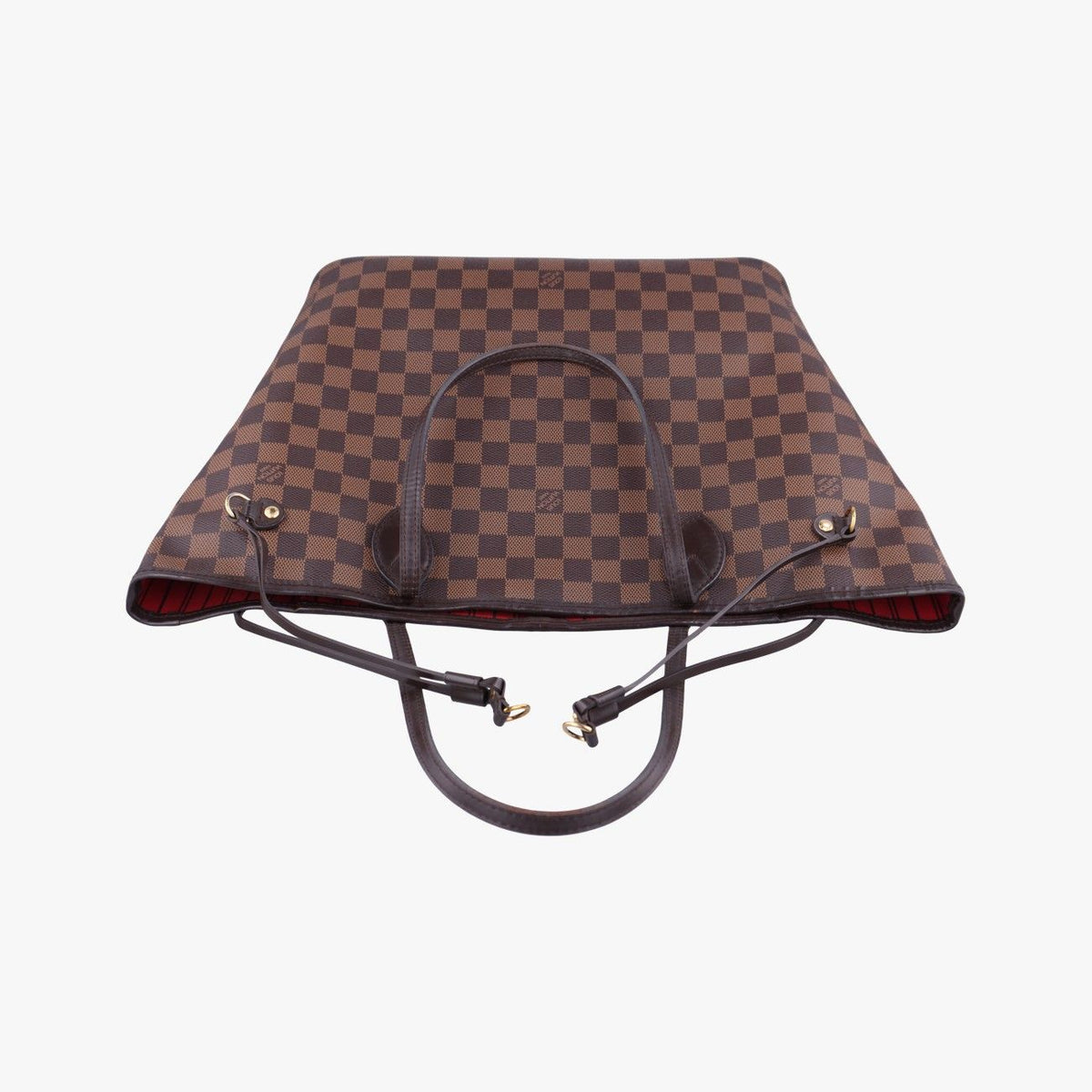 Louis Vuitton Neverfull MM Ebene Damier Canvas Tote — view 8