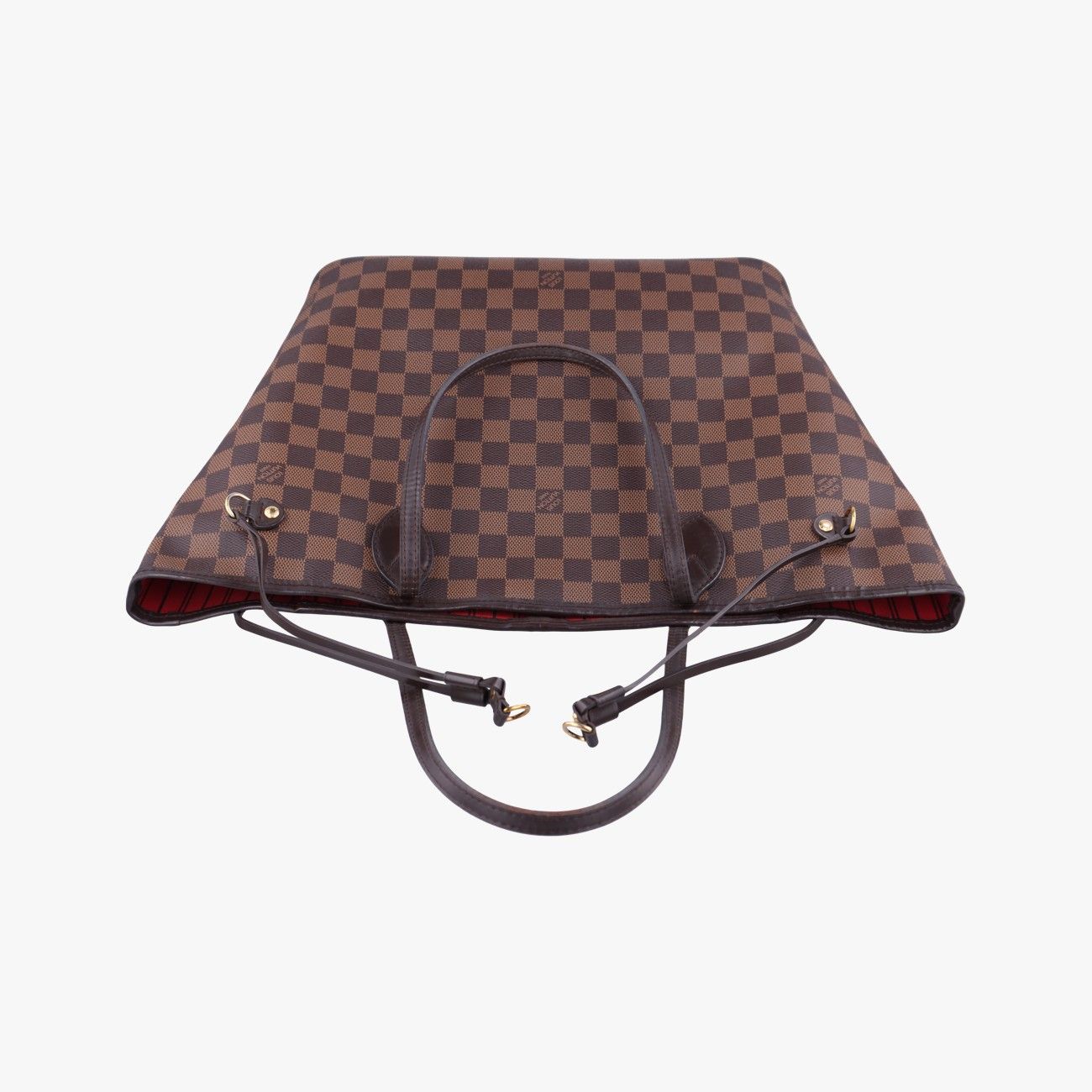 Louis Vuitton Neverfull MM Ebene Damier Canvas Tote — view 8