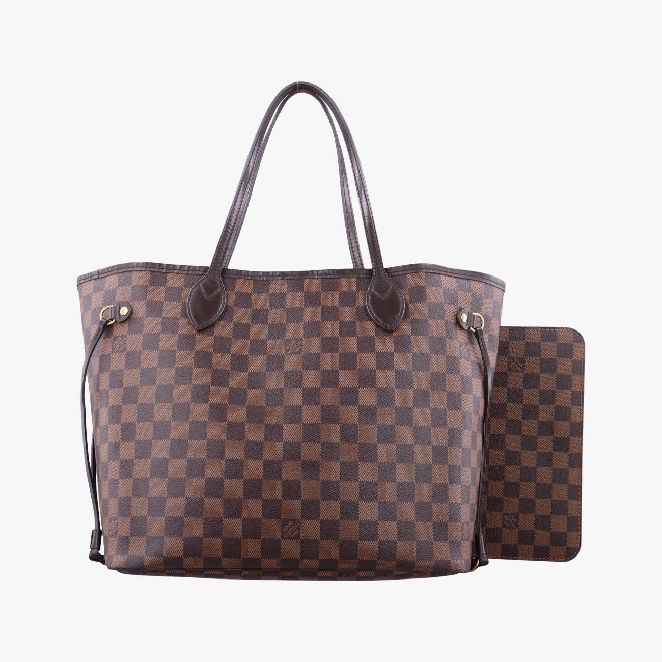 Louis Vuitton Neverfull MM Ebene Damier Canvas Tote