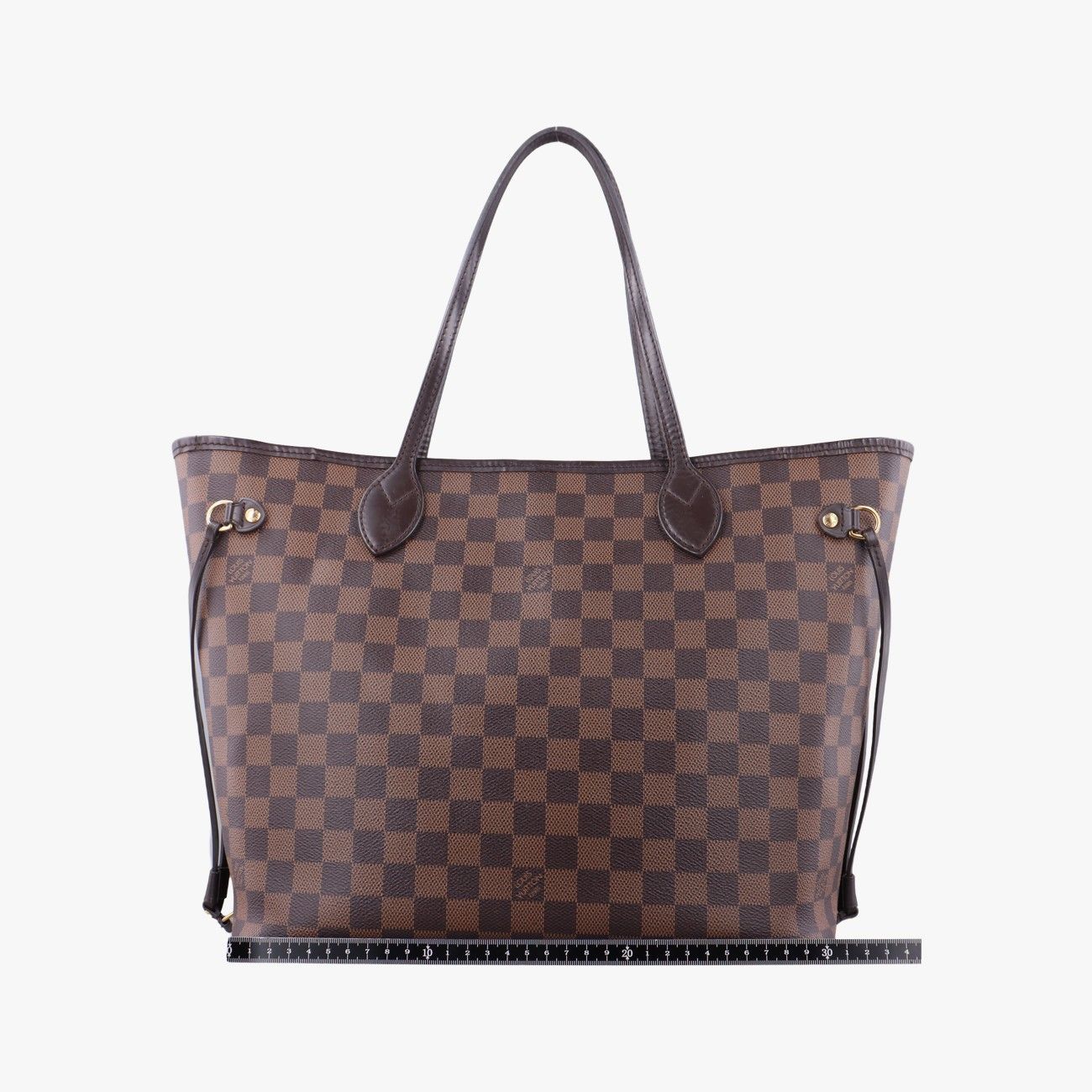 Louis Vuitton Neverfull MM Ebene Damier Canvas Tote — view 2