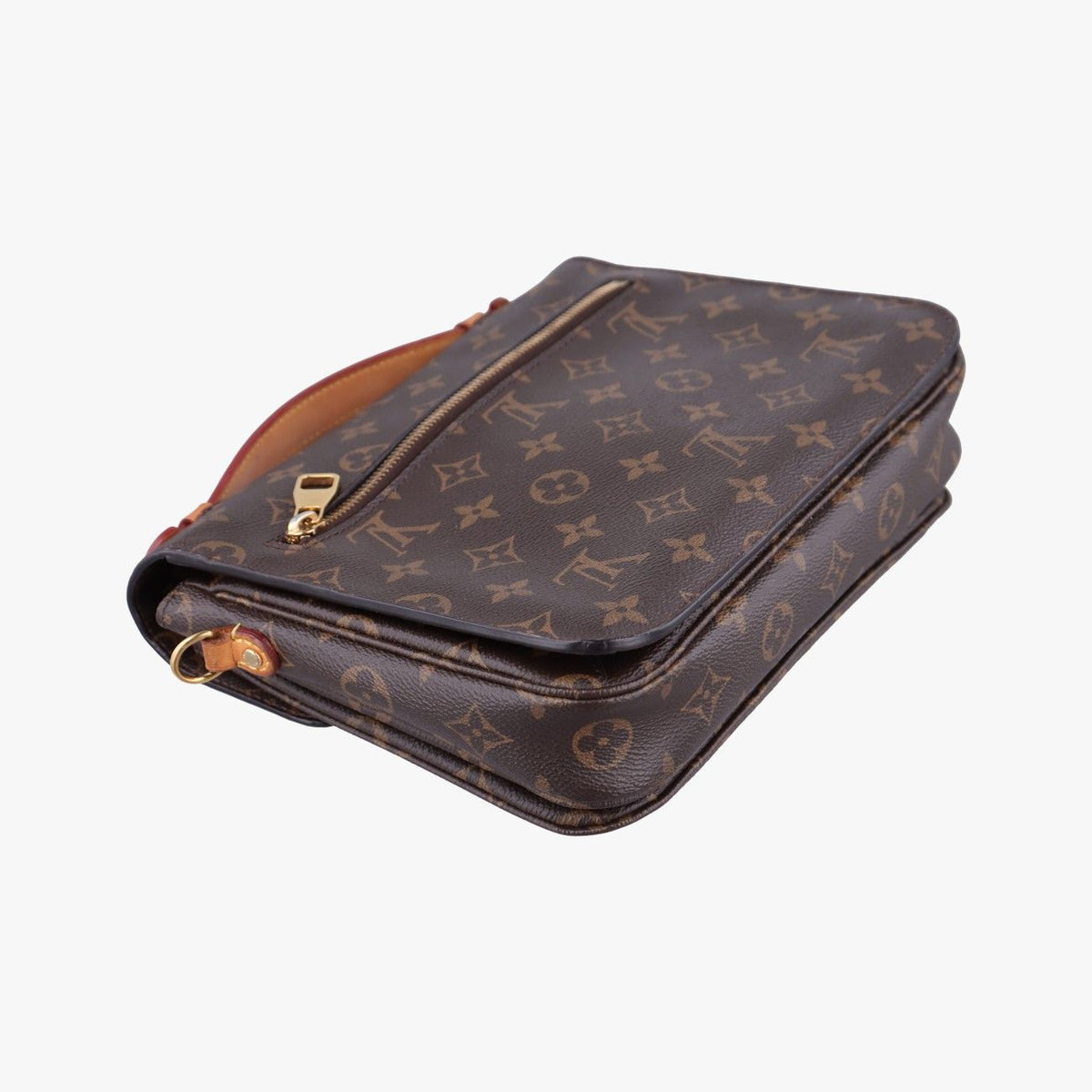 Louis Vuitton Pochette Metis MM Monogram Brown Canvas Handbag — view 7