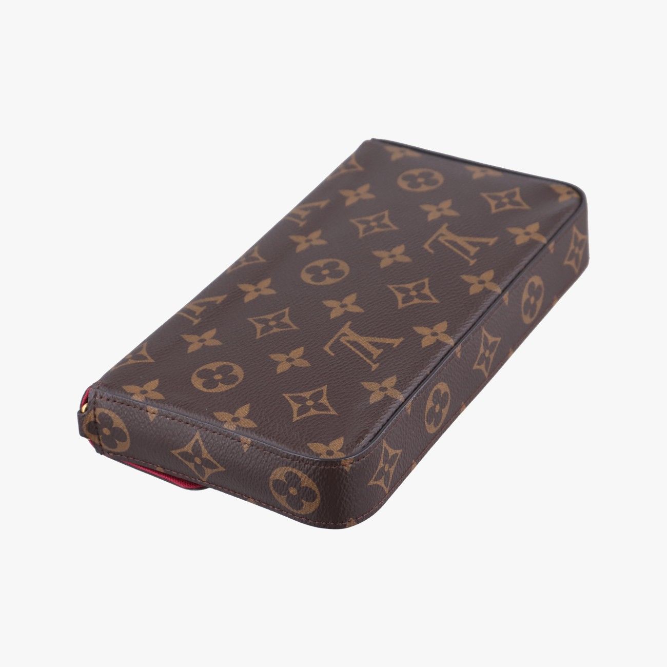 Louis Vuitton Pochette Felicie Monogram Brown Canvas Shoulder Bag — view 7