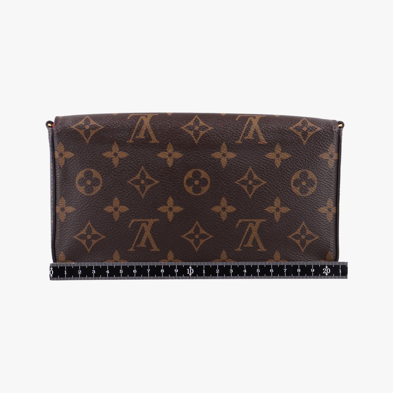 Louis Vuitton Pochette Felicie Monogram Brown Canvas Shoulder Bag — view 2