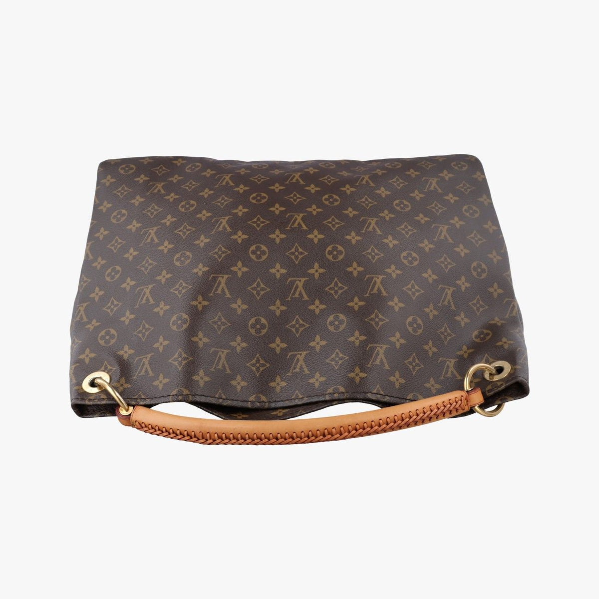 Louis Vuitton Artsy MM Monogram Brown Canvas Shoulder Bag — view 8