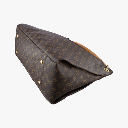Louis Vuitton Artsy MM Monogram Brown Canvas Shoulder Bag — view 6