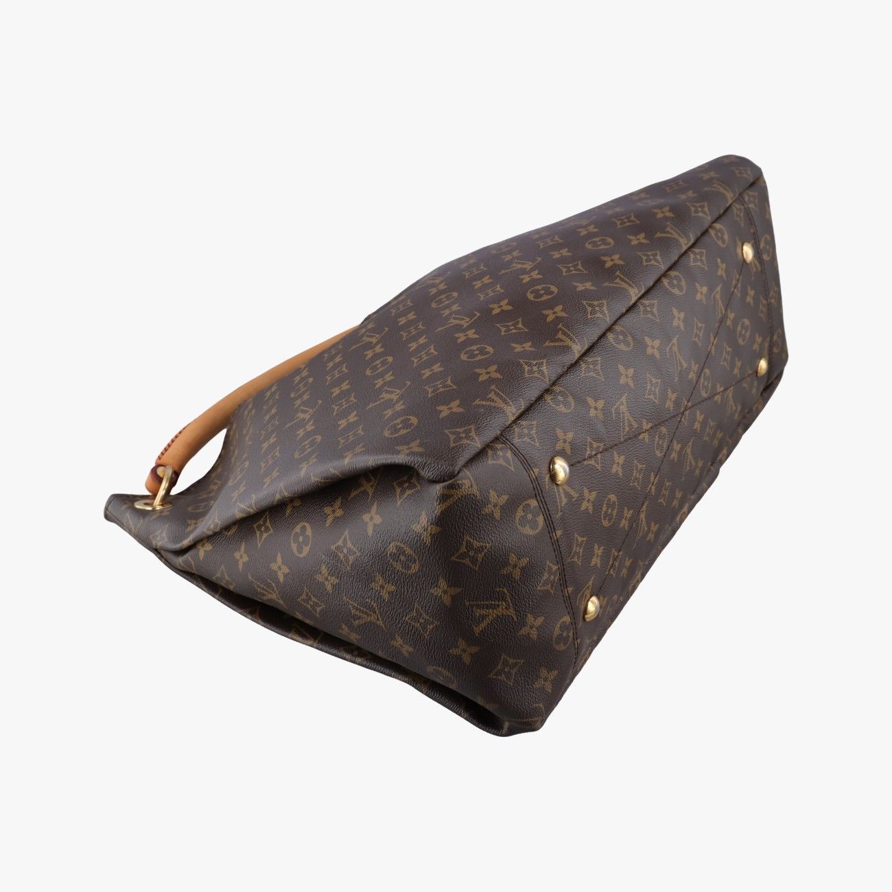 Louis Vuitton Artsy MM Monogram Brown Canvas Shoulder Bag — view 7