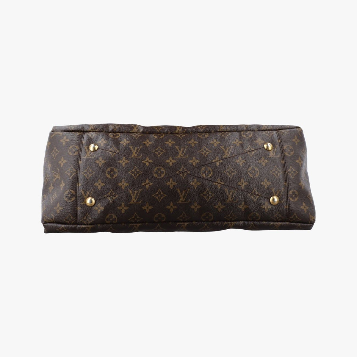 Louis Vuitton Artsy MM Monogram Brown Canvas Shoulder Bag — view 3