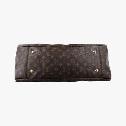Louis Vuitton Artsy MM Monogram Brown Canvas Shoulder Bag — view 3