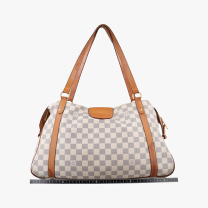 Louis Vuitton Streza PM Azur Damier Canvas Handbag — view 2