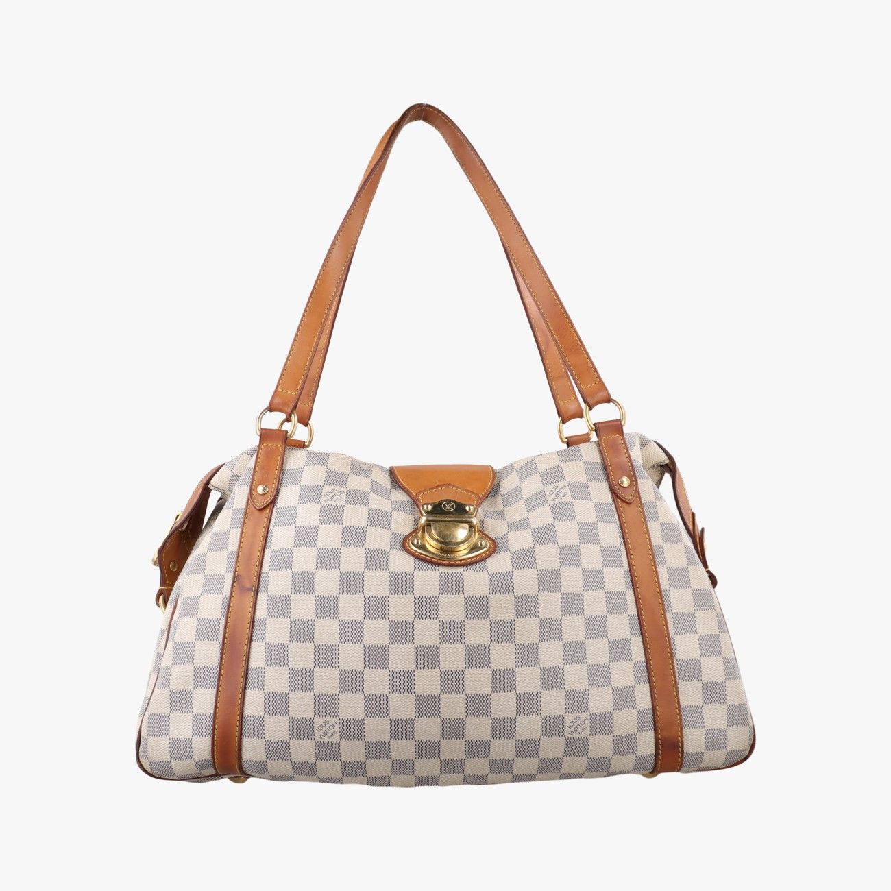 Louis Vuitton Streza PM Azur Damier Canvas Handbag
