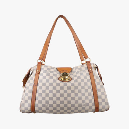 Louis Vuitton Streza PM Azur Damier Canvas Handbag