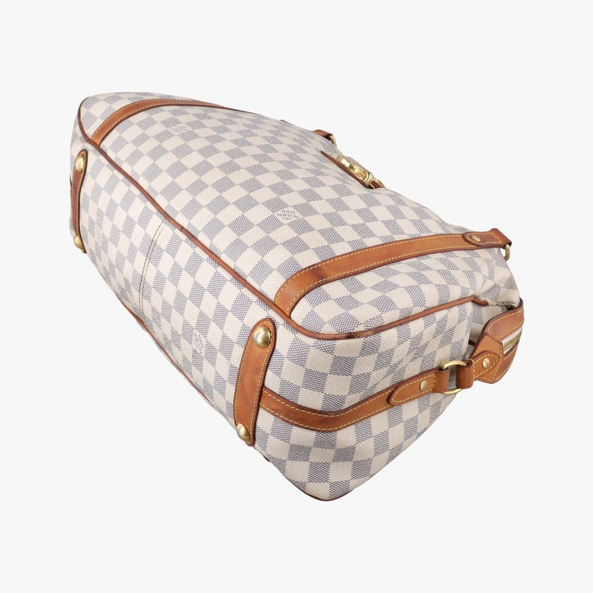 Louis Vuitton Streza PM Azur Damier Canvas Handbag — view 4