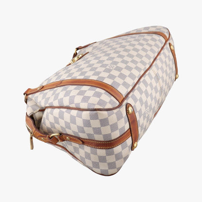 Louis Vuitton Streza PM Azur Damier Canvas Handbag — view 5
