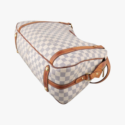 Louis Vuitton Streza PM Azur Damier Canvas Handbag — view 6