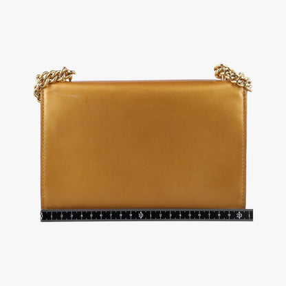 Louis Vuitton Pochette Louise MM Mustard Yellow Vernis Shoulder Bag — view 2