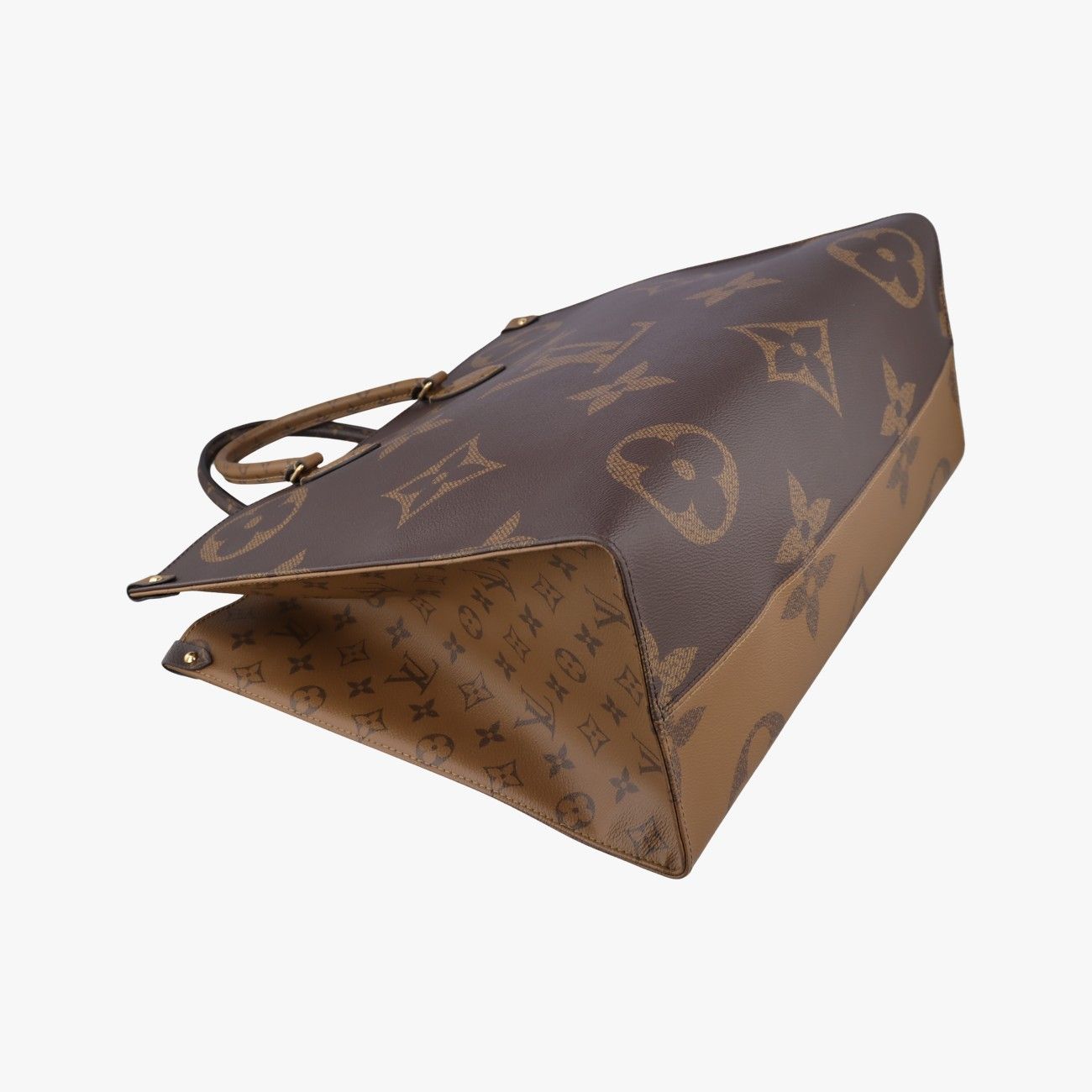 Louis Vuitton on the Go GM Monogram Brown Canvas Tote — view 5