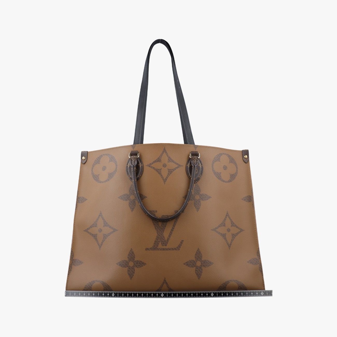 Louis Vuitton on the Go GM Monogram Brown Canvas Tote — view 2