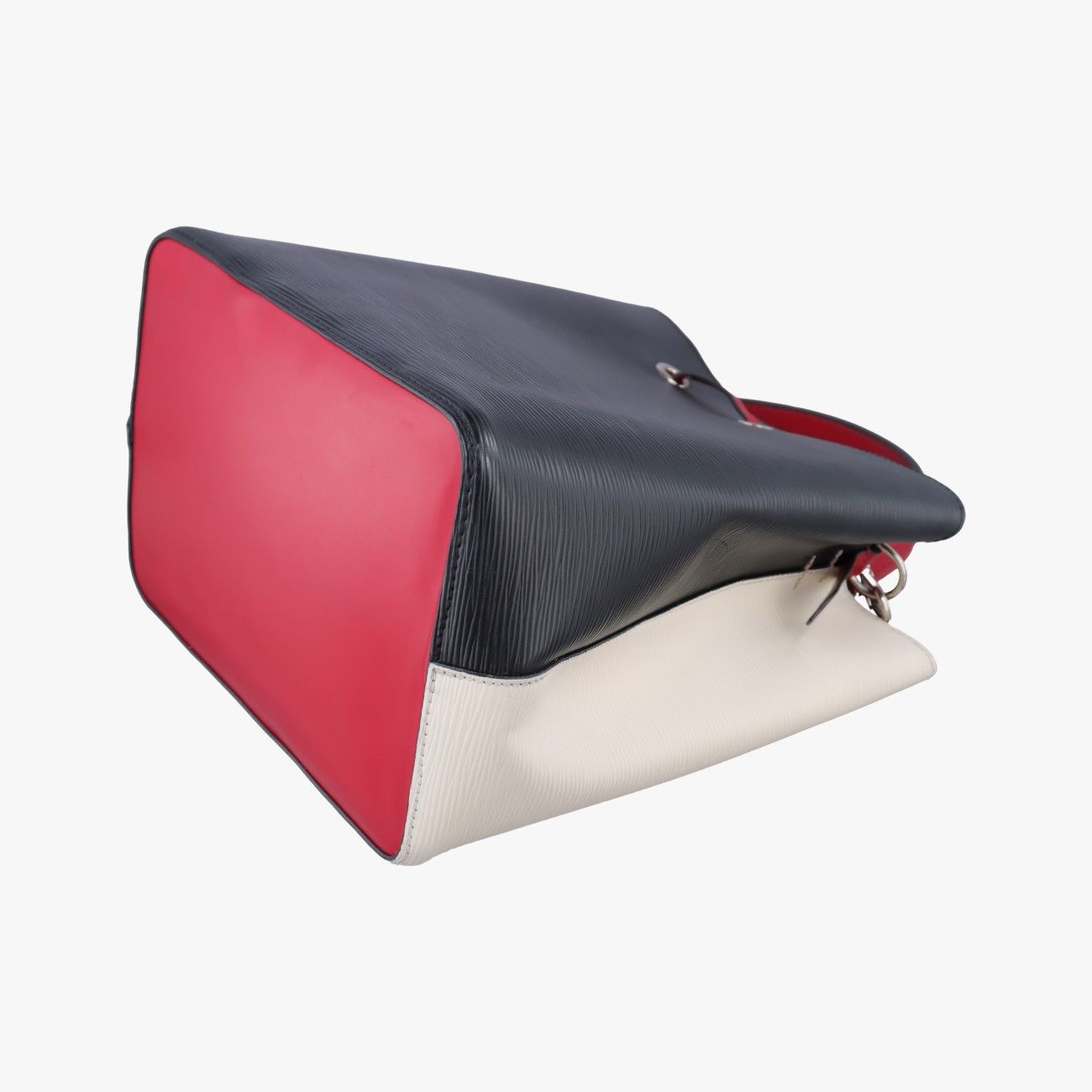 Louis Vuitton Neo Noe Red White Black Epi Bucket Bag — view 6