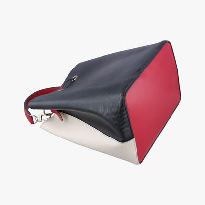 Louis Vuitton Neo Noe Red White Black Epi Bucket Bag — view 7