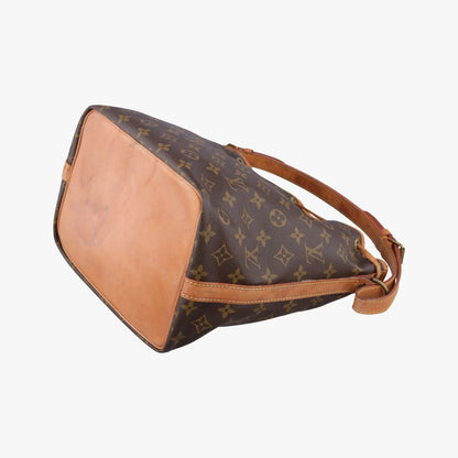 Louis Vuitton Noe Monogram Brown Canvas Bucket Bag — view 6
