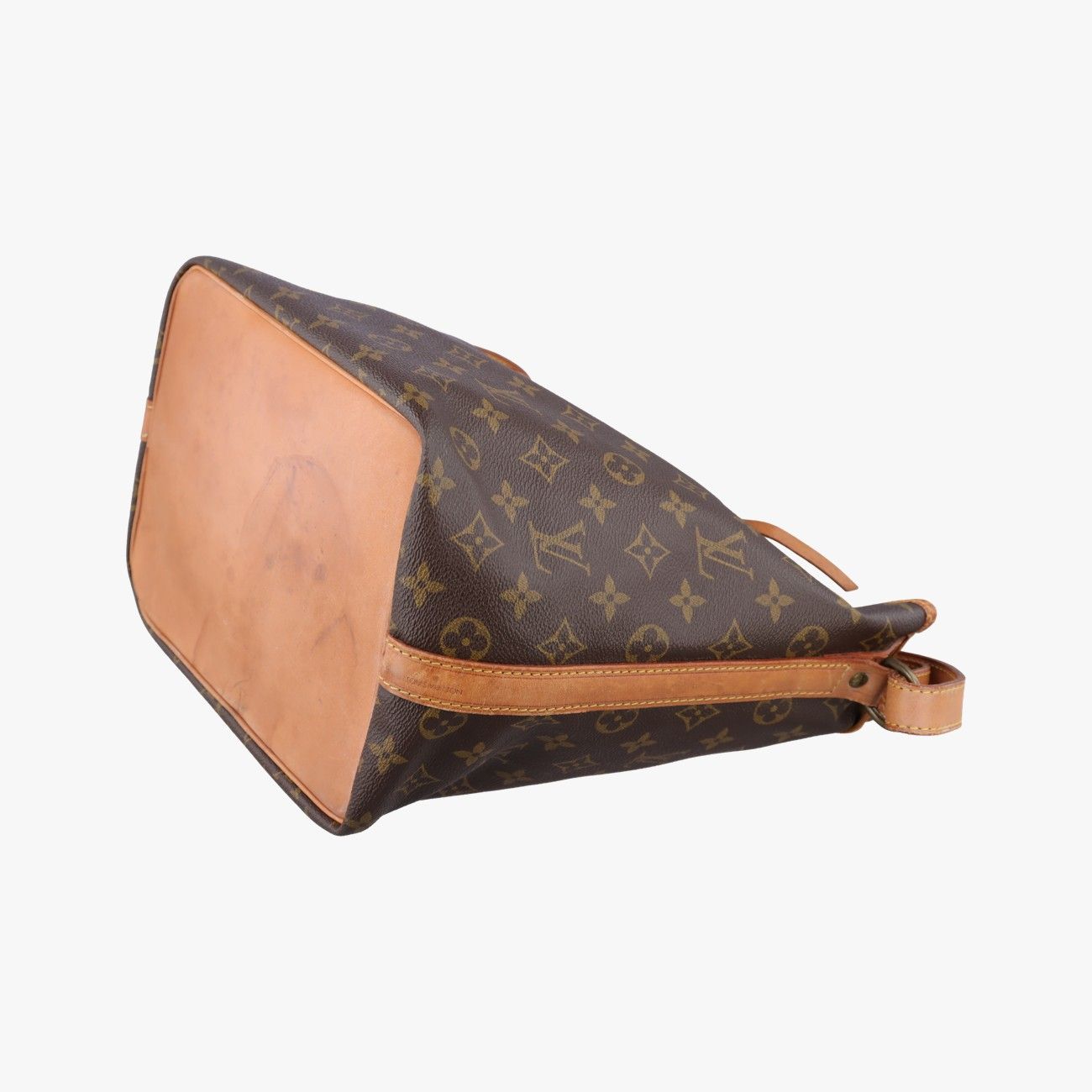 Louis Vuitton Noe Monogram Brown Canvas Bucket Bag — view 4