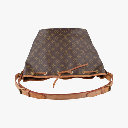Louis Vuitton Noe Monogram Brown Canvas Bucket Bag — view 8