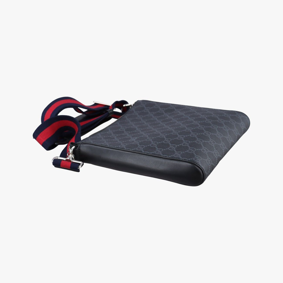 Gucci GG Supreme Courier Messenger Black Multicolor Leather — view 7