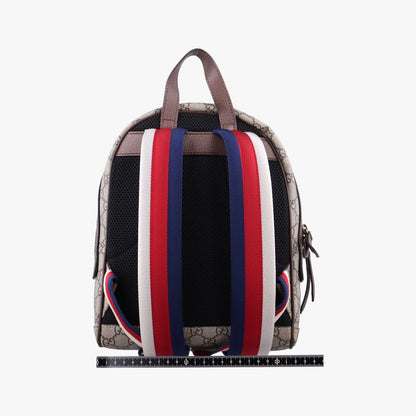 Gucci GG Supreme Bosco Dog Print Beige Multicolor Backpack — view 2
