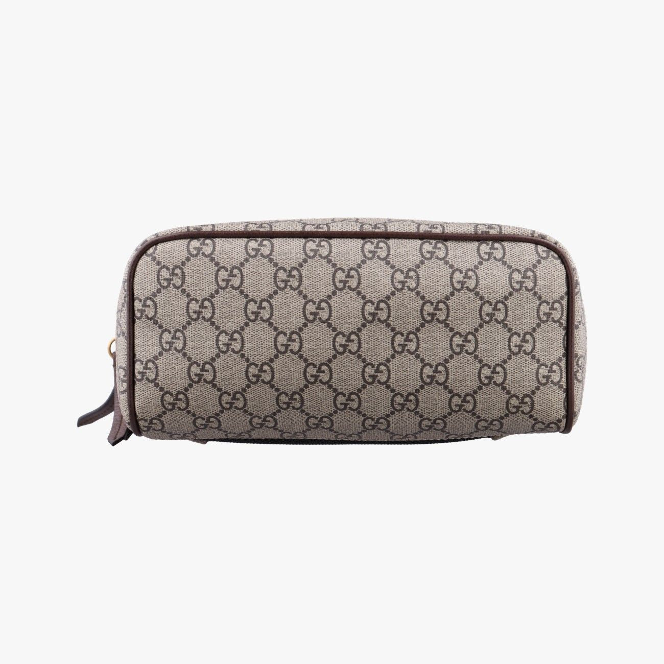 Gucci GG Supreme Bosco Dog Print Beige Multicolor Backpack — view 3