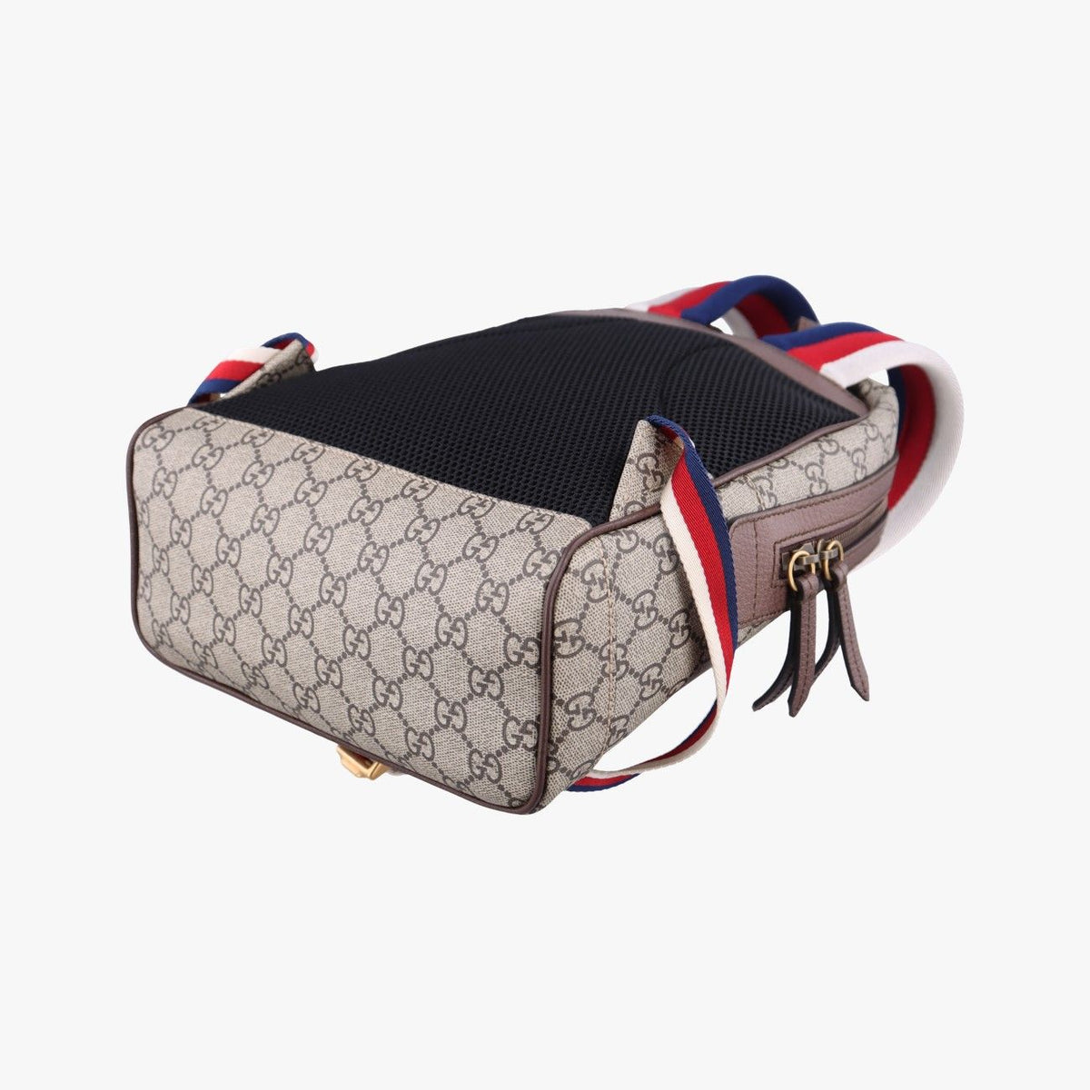 Gucci GG Supreme Bosco Dog Print Beige Multicolor Backpack — view 6