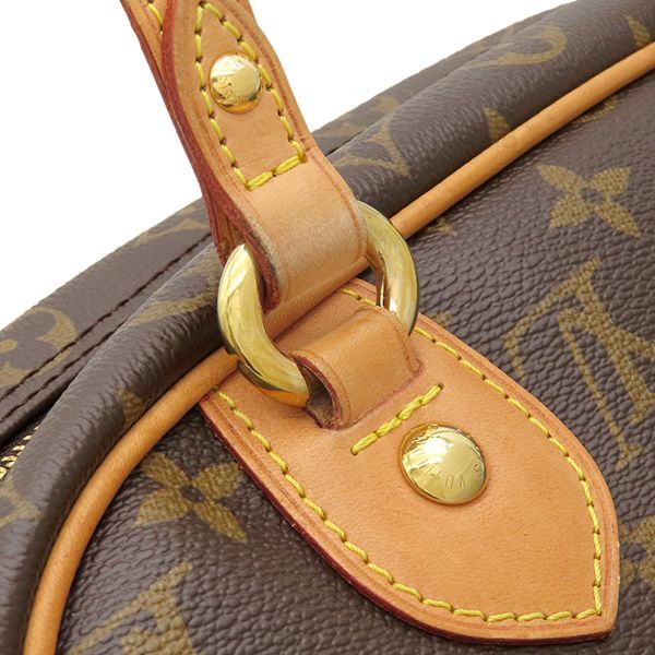Louis Vuitton Shoulder Bag Montorgueil PM Monogram Canvas Gold — view 7