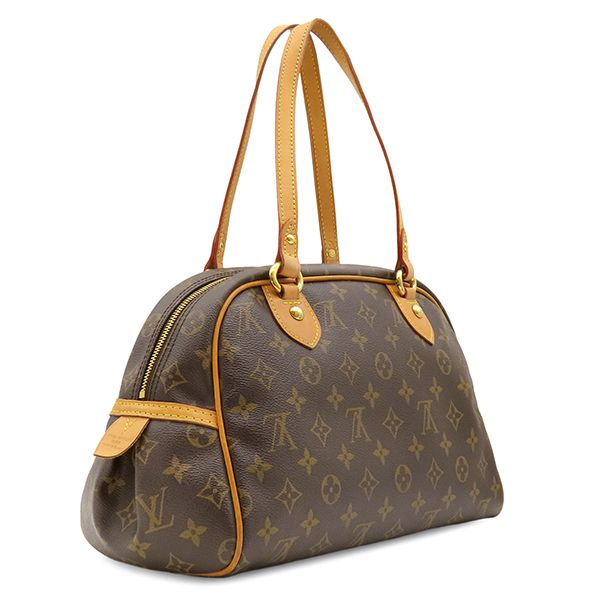 Louis Vuitton Shoulder Bag Montorgueil PM Monogram Canvas Gold — view 2