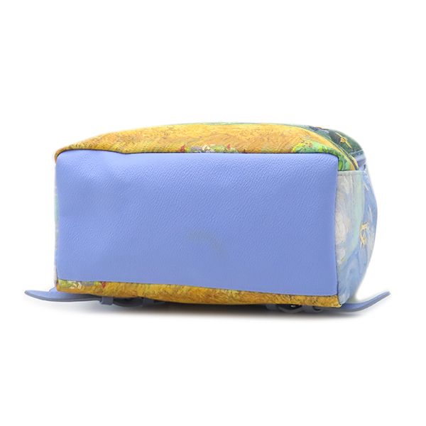 Louis Vuitton Backpack Van Gogh Palm Springs Blue Gold Masters Collection — view 3