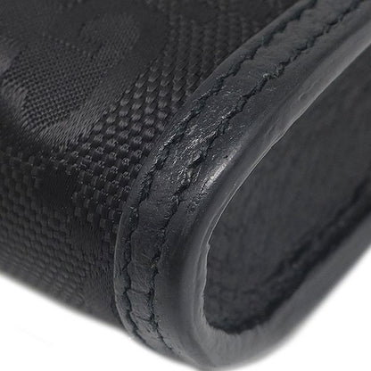 Gucci Shoulder Bag Off the Grid Nylon Leather Black Silver — view 4