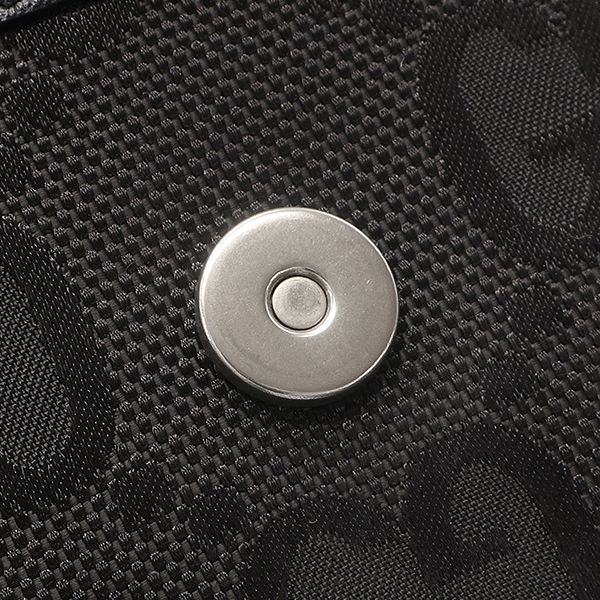 Gucci Shoulder Bag Off the Grid Nylon Leather Black Silver — view 7
