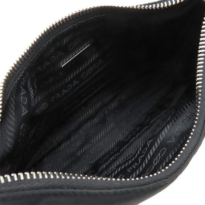 Prada 2-Way Bag Re Edition 2005 Re-Nylon Bag Nylon Leather Black Silver — view 7
