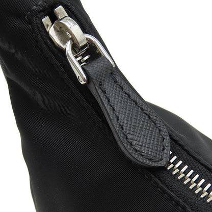 Prada 2-Way Bag Re Edition 2005 Re-Nylon Bag Nylon Leather Black Silver — view 6