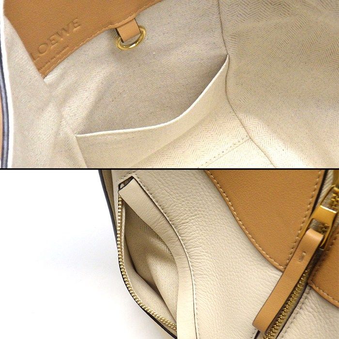 Loewe Shoulder Bag Hammock Small Dune Warm Desert Classic Calfskin — view 6