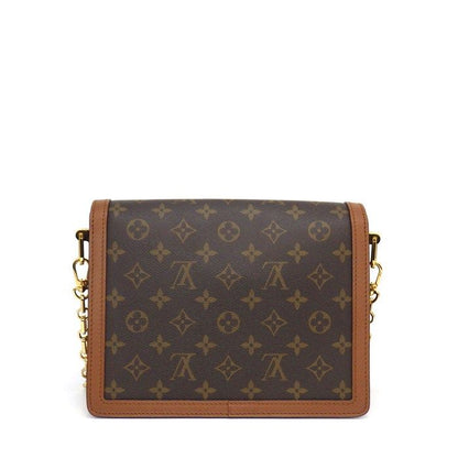 Louis Vuitton Shoulder Bag Dauphine MM Monogram Reverse Cowhide Leather — view 2
