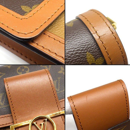 Louis Vuitton Shoulder Bag Dauphine MM Monogram Reverse Cowhide Leather — view 8